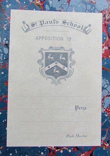 1909 LIFE of JOHN COLET FOUNDER of ST.PAUL'S SCHOOL antique DECORATIVE BINDING - Picture 10 of 10