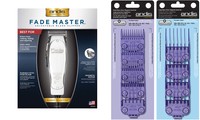 Andis Fade Master Clipper 01690 Ml + Double Magnetic Combs Guides 01410 & 01415 Andis Fade Master Clipper 01690 Ml + Double Magnetic Combs Guides 01410 & 01415