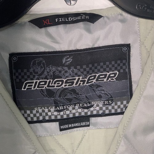 FIELDSHEER Silver Motorcycle Bike Quilted Cooling Iceberg Vest Size XL - Picture 3 of 11