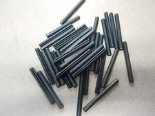 3/16" x 1-7/8" Plain Finish Steel Slotted Spring Pin Lot of 50 pieces