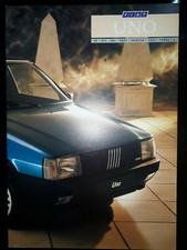 Fiat Uno Range Brochure 1988 - 45 60 Selecta 70SX Turbo i.e.