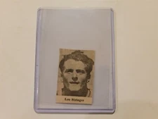 Lou Stringer Cubs 1941 Baseball Player Panel RARE! Rookie