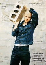 PTP13 MAGAZINE MINI PICTURE POSTER 11X9" MOBY : RICHARD HALL