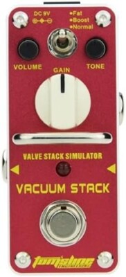 Tomsline Model AVS-3 Vacuum, Valve Stack Simulator Pedal with True Bypass