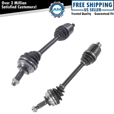 Outer CV Axle Shaft Assembly Pair Kit Set of 2 for Integra Civic Del Sol New