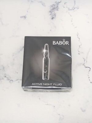 Babor Active Night Fluid 3 2ml Travel Size Ampoules Sealed NEW