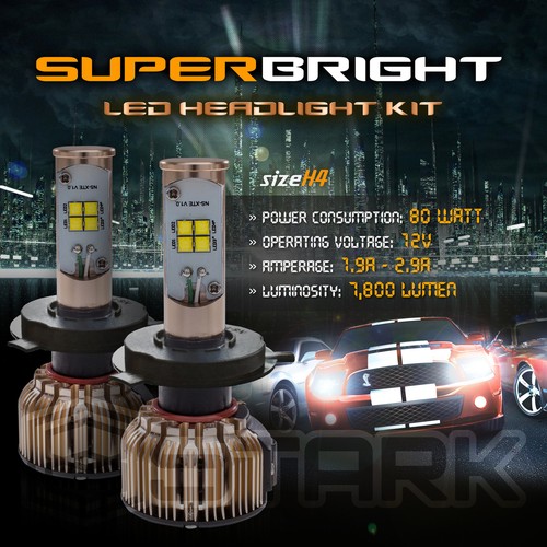 Kit de conversión LED 80W 7800LM LED CREE XT-E 6000K faros blancos luz antiniebla alta - Imagen 13 de 15