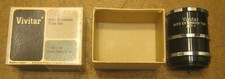 VIVITAR Auto Extension Tube Set AET-1 EXCELLENT Condition  