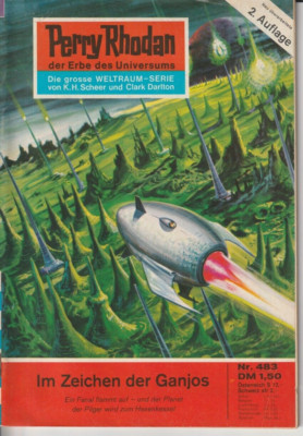 PERRY RHODAN Nr. 483 - 2. Auflage - Im Zeichen der Ganjos