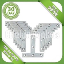 Image of 75MM T SHAPE PLATE TEE FIXING MENDING REPAIR CORNER BRACKET JOINER CONNECTOR