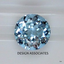 AQUAMARINE 2 MM ROUND CUT OUTSTANDING BLUE COLOR TREATED 4 PC SET