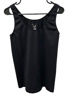 Soho Lady Black Tank Top Sleeveless Basic Layering Piece Sz 1X