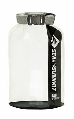 Sea to Summit Clear Stopper Dry Bag 8L Reisetasche Tasche Black Schwarz