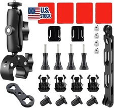 REFLEX 23-in-1 Motorcycle Action Camera  Kit compatible with GoPro 13-5 , Others