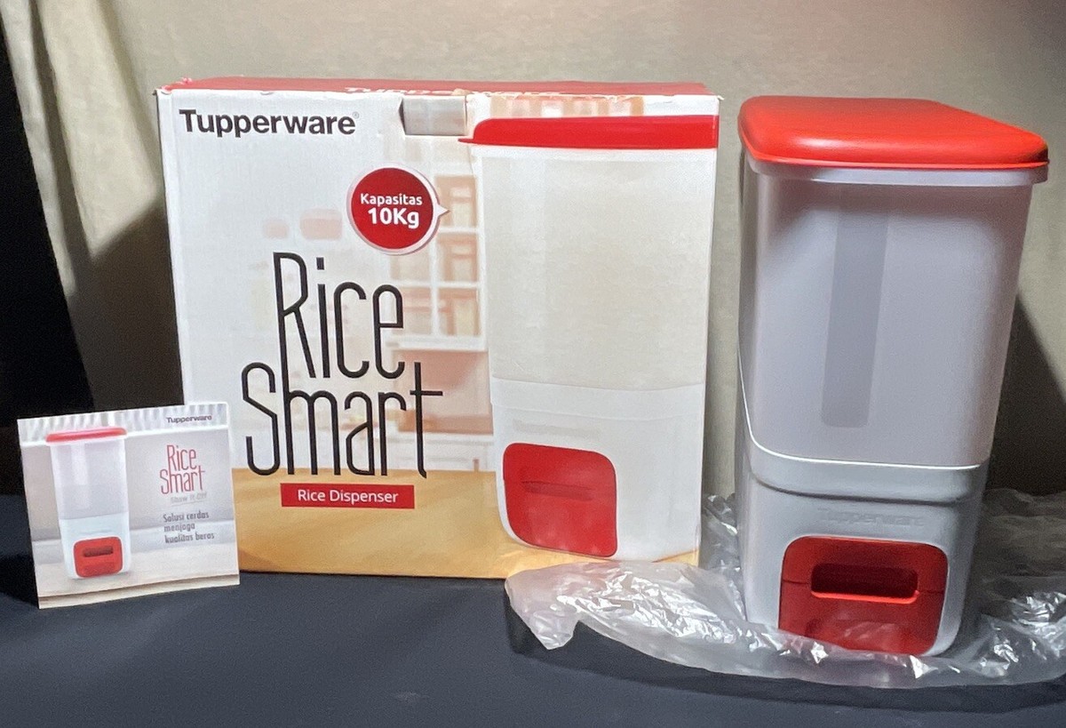 Tupperware Rice Smart Rice Dispenser Kapasitas 10Kg | eBay