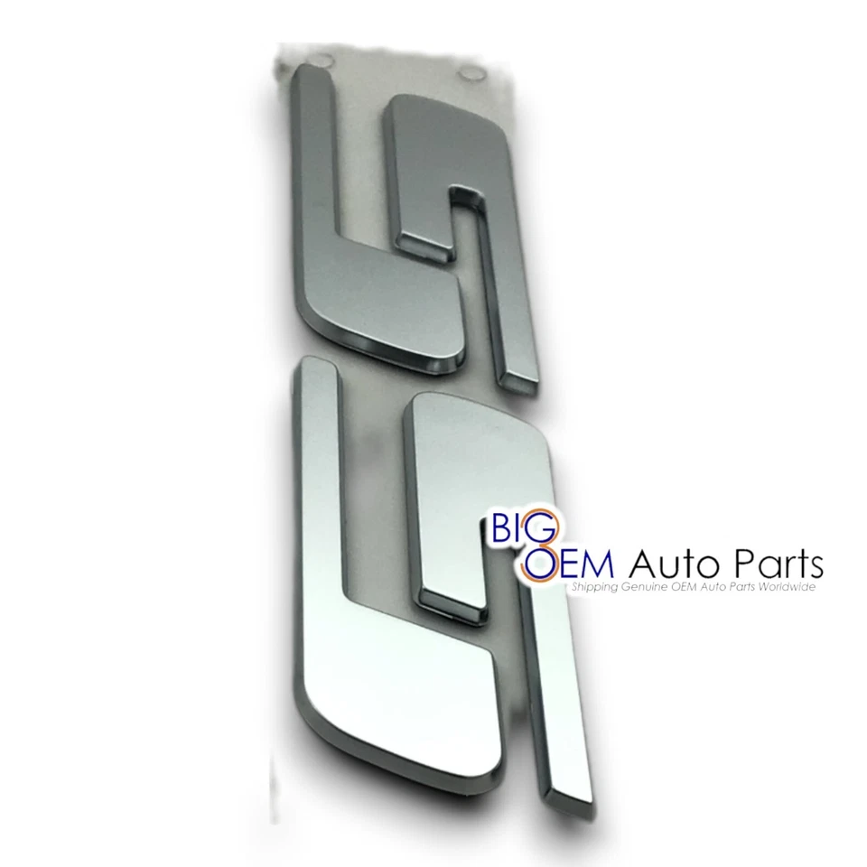 03-06 Chevrolet Silverado SS puerta puerta trasera emblema insignia placa de identificación OEM 15178666 Foto 4 de 4