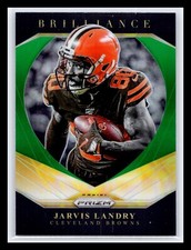 2020 Panini Prizm #18 Jarvis Landry Brilliance Green Prizm Cleveland Browns LSU