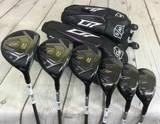 Wilson Staff Women's D7 Premium Fairway Hybrid Combo Set Ladies Flex Pick Clubs!