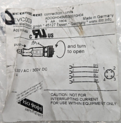 IFM electronic ecomat 400 EVC003