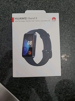 HUAWEI Band 8 Smartwatch Ultraflach Tracking Schwarz Fitness Puls Schlaf Sport