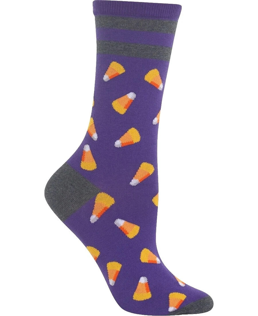 Meias sólido casual de Halloween para mulheres