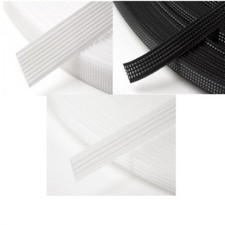 Hemline 1m x 12mm Odkryte kostowanie poliestrowe