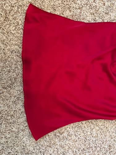 Zelda Red Silk Blouse Size 8 NWT - Picture 4 of 6