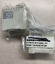 Lot of 2 SMC EX120-SMJ1 CC-Link Serial Unit 24VDC Output Module - Used Untested