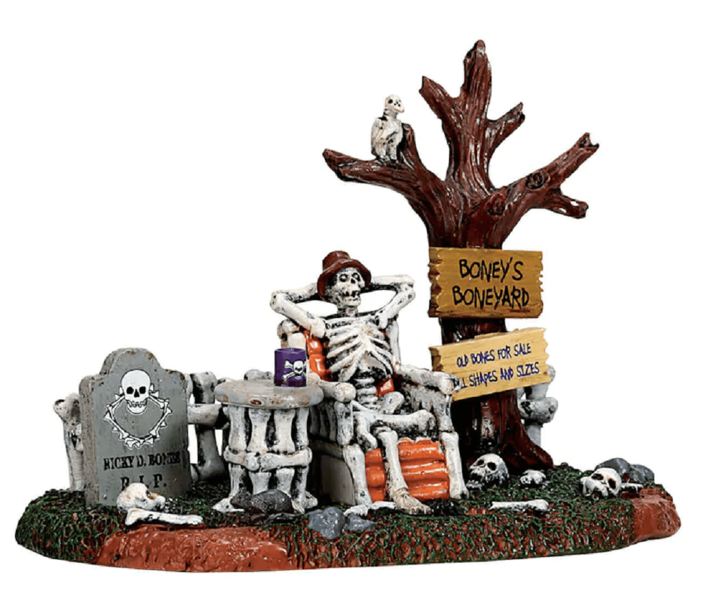 Lemax Welcome To The Boneyard - Spooky Town