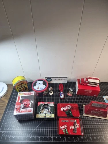Vintage/ New Lot of COCA-COLA memorabilia 10x Unique Pieces! ❤️