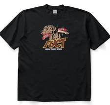 FUCT Made in USA ๐บ๐ธ Dog Attack Animal Tragedy Comic Kill People t Shirt SSDD