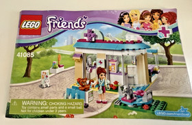 Lego Friends #41085 ~ Vet Clinic ~ Complete with Manual, no box