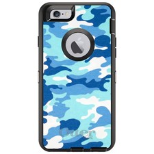 OtterBox Defender for iPhone / Samsung Galaxy - Blue White Camouflage