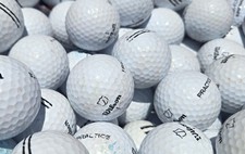 180 Wilson Range Practice golf balls white Grade D. Free Shipping