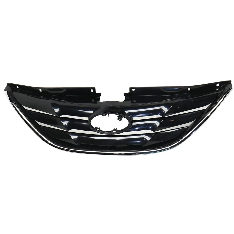 New Front Grille Paintable Black Fits 2011 2012 2013 Hyundai Sonata HY1200162 Foto 2 de 4