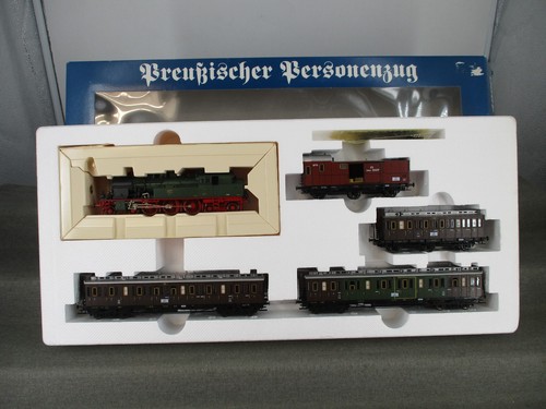 Fleischmann Spur H0 4890 Zugset Preußischer Personenzug K.P.E.V. DC Analog OVP | Zustand: Gebraucht