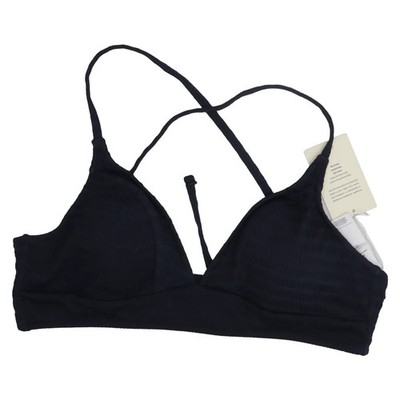 Cupshe, Bikinioberteil, Größe: M, Blau, Elasthan/Polyester, Einfarbig #XqD