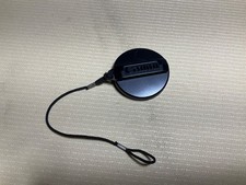 Vintage Canon Japan Clip-On Lens Cap with Tether   55mm   Black