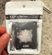 AM5 CPU Cooler Mounting Bracket Holder, Black - MPN X005117BBZ