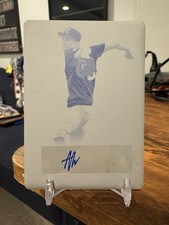 Aidan Keenan 2022 Leaf Perfect Game 1st Prospect RC Auto #1/1 Printing Plate