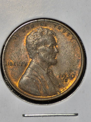1930 S Lincoln Wheat Cent S/S over S RPM Error 004 DT629 - Picture 14 of 15