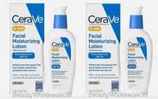 2 Pack CeraVe AM Moisturizing Facial Lotion Protective Barrier AM SPF 30- 3 Oz
