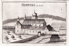 Himberg Ansicht Weinzierl am Walde Austria Österreich Kupferstich Vischer 1672