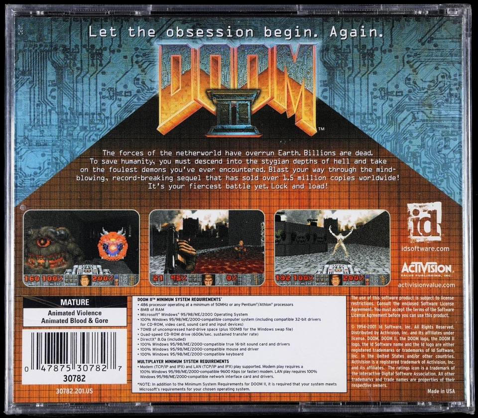 Doom II, WATA 9.8 B+ / ~VGA 95 GOLD - Image 4 of 4