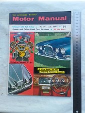 1964 Magazine Jaguar Daimler XM Ford Triumph 2000 Vauxhall Humber Zeta Fiat 850