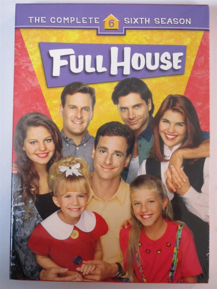 Full House - The Complete Sixth Season (DVD, 2007, 4-Disc Set) for