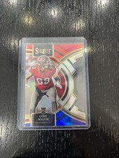 2023 Panini Select - Premier Level Cody Mauch #133 Red & Blue Prizm Die-Cut (RC)