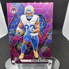 2025 Panini Mosaic Prizm Kyren Williams #136 Los Angeles Rams Football Card