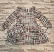 Carter's Baby Toddler Girls Plaid Dress Bloomers Set NWT Size 24 Months
