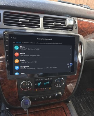 For GMC Sierra 2007-2009 Android 14 Apple Carplay Car Stereo Radio GPS WIFI